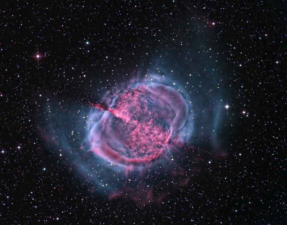 M27-Ha-OIII-Sync--BiColor_-11X14--72p-for-Web-